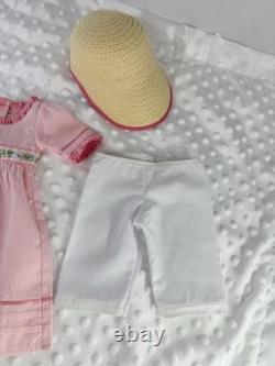 American Girl Caroline Abbot Beforever Doll withMeet Dress, Bloomers Bonnet Hat. 1