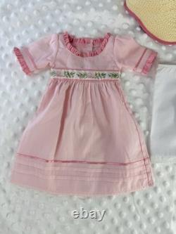 American Girl Caroline Abbot Beforever Doll withMeet Dress, Bloomers Bonnet Hat. 1