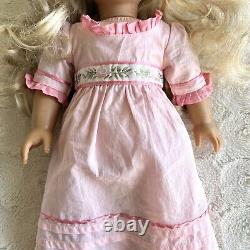 American Girl Caroline Abbott 18 Doll Meet Dress RETIRED BeForever Historical
