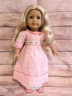 American Girl Caroline Abbott Doll 2013 Blonde Hair Green Eyes