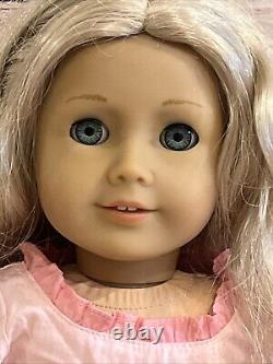 American Girl Caroline Abbott Doll 2013 Blonde Hair Green Eyes