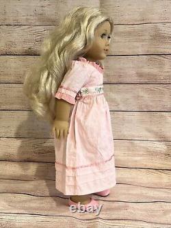 American Girl Caroline Abbott Doll 2013 Blonde Hair Green Eyes