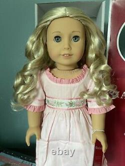 American Girl Caroline Abbott With Box And Book Display Doll Catalog