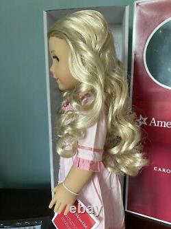 American Girl Caroline Abbott With Box And Book Display Doll Catalog