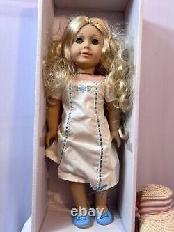 American Girl Caroline Doll in Box with Book And Accessories Outfit AC