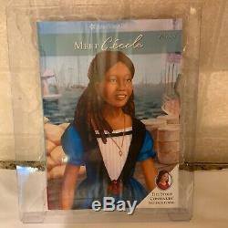 American Girl Cecile Rey 18 Doll with Dress Pantalettes Boots & Book- New In Box