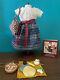American Girl Collection Josefina Picnic Lunch Indigo Skirt & Camisa Pleasant Co
