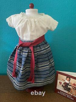 American Girl Collection Josefina Picnic Lunch Indigo Skirt & Camisa Pleasant Co