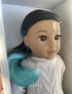 American Girl Corinne Tan 18 Doll 2022 Girl of the Year with Book