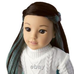 American Girl Corinne Tan 18 Doll 2022 Girl of the Year with Book