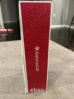 American Girl Corinne Tan 2022 GOTY 18 Carrying Case Book Brush Snow AG Doll