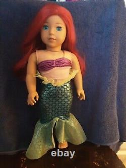American Girl Custom Ariel Doll Signed By Jodi Bensen
