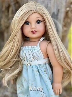 American Girl Custom OOAK Doll Blue Eyes, Jess Mold Kyrie