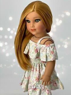 American Girl Custom OOAK Doll World By Us Maritza Reina Comes In Doll Box