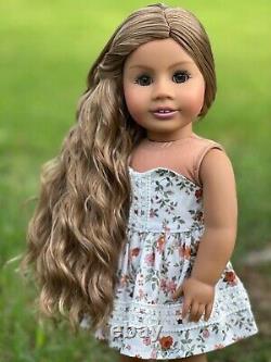 American Girl Custom OOAK Green Eyes, Light Brown Blend Hair, Charlie