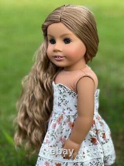 American Girl Custom OOAK Green Eyes, Light Brown Blend Hair, Charlie