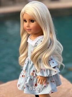 American Girl Custom OOAK Joss Mold, Green Eyes, Blonde Hair, Gretta