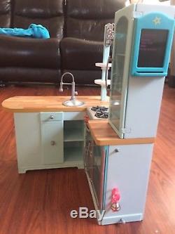 American Girl Deluxe Kitchen and accessories