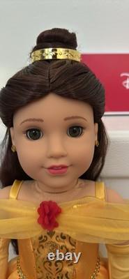 American Girl Disney Princess Belle Doll- Barely Used in Original Box