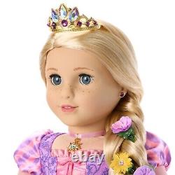 American Girl Disney Princess Rapunzel Collector Doll 2023 Swarovski Holiday