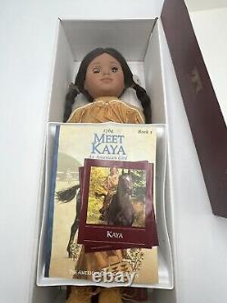 American Girl Doll 18 Kaya Pleasant Company with Outfit Book Insert RETIRED 2002