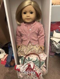 American Girl Doll 18' Kit Kittredge with Book + 4 Outfits (NO SHOES) GREAT CONDIT