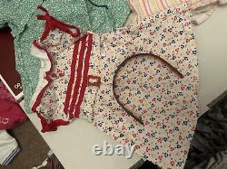 American Girl Doll 18' Kit Kittredge with Book + 4 Outfits (NO SHOES) GREAT CONDIT