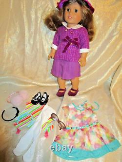 American Girl Doll 18 Rebecca Rubin Beforever Purple Meet Outfit + outfits