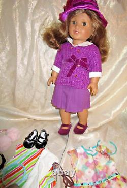 American Girl Doll 18 Rebecca Rubin Beforever Purple Meet Outfit + outfits