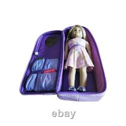 American Girl Doll 2011 Honey Blonde Hair Brown Eyes Tan Skin Case Accessories