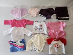 American Girl Doll 2 EachBrown Hair/huge Lot Of Clothes/1st Communion Dress HUGE