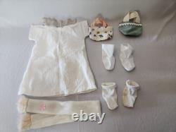American Girl Doll 2 EachBrown Hair/huge Lot Of Clothes/1st Communion Dress HUGE