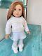 American Girl Doll #65 RETIRED Red Hair, Blue eyes / Winter Outfit AG