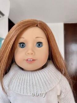 American Girl Doll #65 RETIRED Red Hair, Blue eyes / Winter Outfit AG