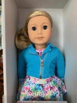 American Girl Doll 78 Truly Me With Book Light Skin, Blond hair, Green Eyes NEW