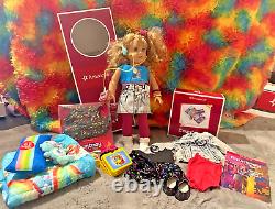 American Girl Doll 80's COURTNEY MOORE ULTIMATE COLLECTION Care Bears & Pac Man