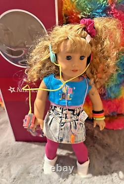 American Girl Doll 80's COURTNEY MOORE ULTIMATE COLLECTION Care Bears & Pac Man