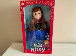 American Girl Doll ANNA FROZEN Collector 2024 LE Swarovski 18 NEW IN BOX