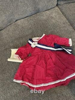 American Girl Doll Addy's Patriotic Party Dress 1995 Retired Rare