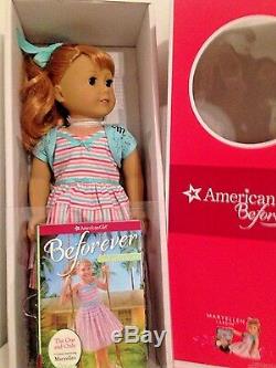 American Girl Doll BeForever Maryellen 18 +Book + Fast Shpg NIB 8+ yrs