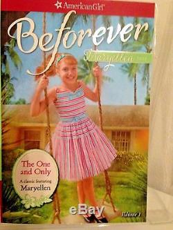 American Girl Doll BeForever Maryellen 18 +Book + Fast Shpg NIB 8+ yrs