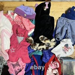 American Girl Doll Big Lot Genuine Dolls Accessories Clothing 6 Dolls JLY GOTY