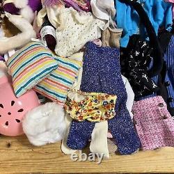 American Girl Doll Big Lot Genuine Dolls Accessories Clothing 6 Dolls JLY GOTY