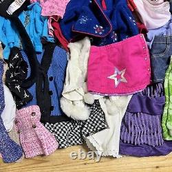 American Girl Doll Big Lot Genuine Dolls Accessories Clothing 6 Dolls JLY GOTY