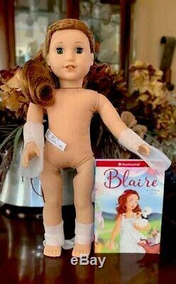 American Girl Doll Blaire Wilson Girl of The Year 2019 NUDE & Book NO MEET NEW