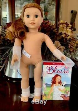 American Girl Doll Blaire Wilson Girl of The Year 2019 NUDE & Book NO MEET NEW