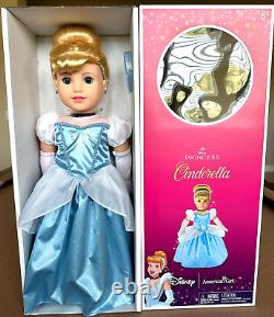American Girl Doll CINDERELLA 18 Disney Princess Blonde Hair NEW IN HAND