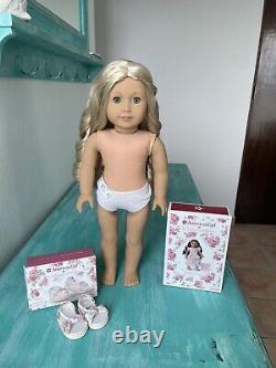 American Girl Doll Caroline Abbot/love sack Fancy Collection Outfit/ 2p Of Shoes