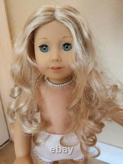American Girl Doll Caroline Abbott 18 Historical Retired & Handmade Bridal Gown