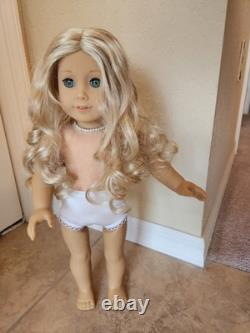 American Girl Doll Caroline Abbott 18 Historical Retired & Handmade Bridal Gown